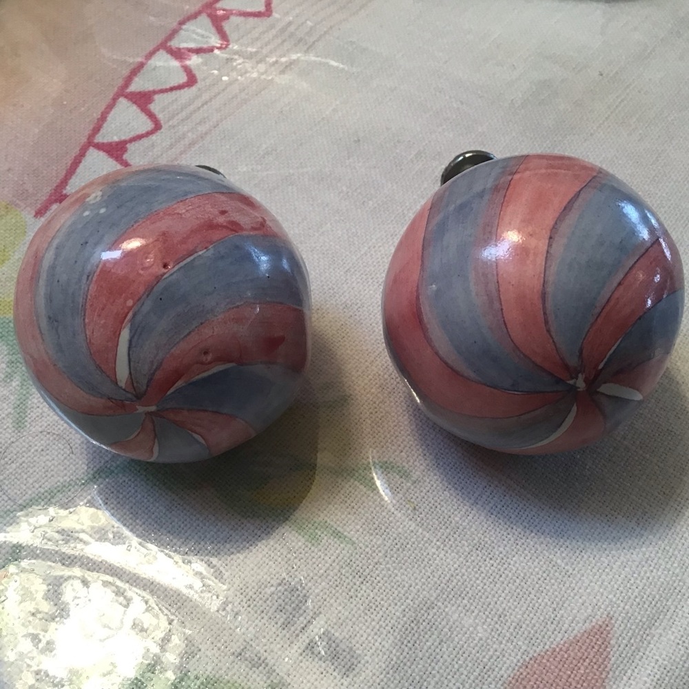 Mackenzie Childs Swirl Drawer Pulls